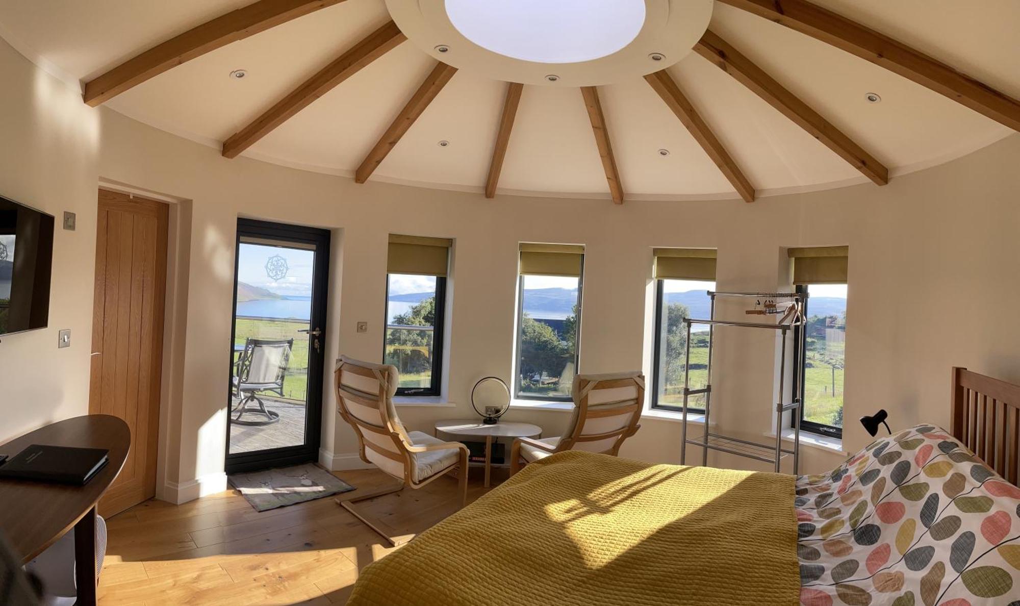 Isle Of Skye Rotunda Apartment Ollach Bagian luar foto